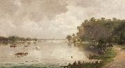 James Peele Mount Eliza oil painting
